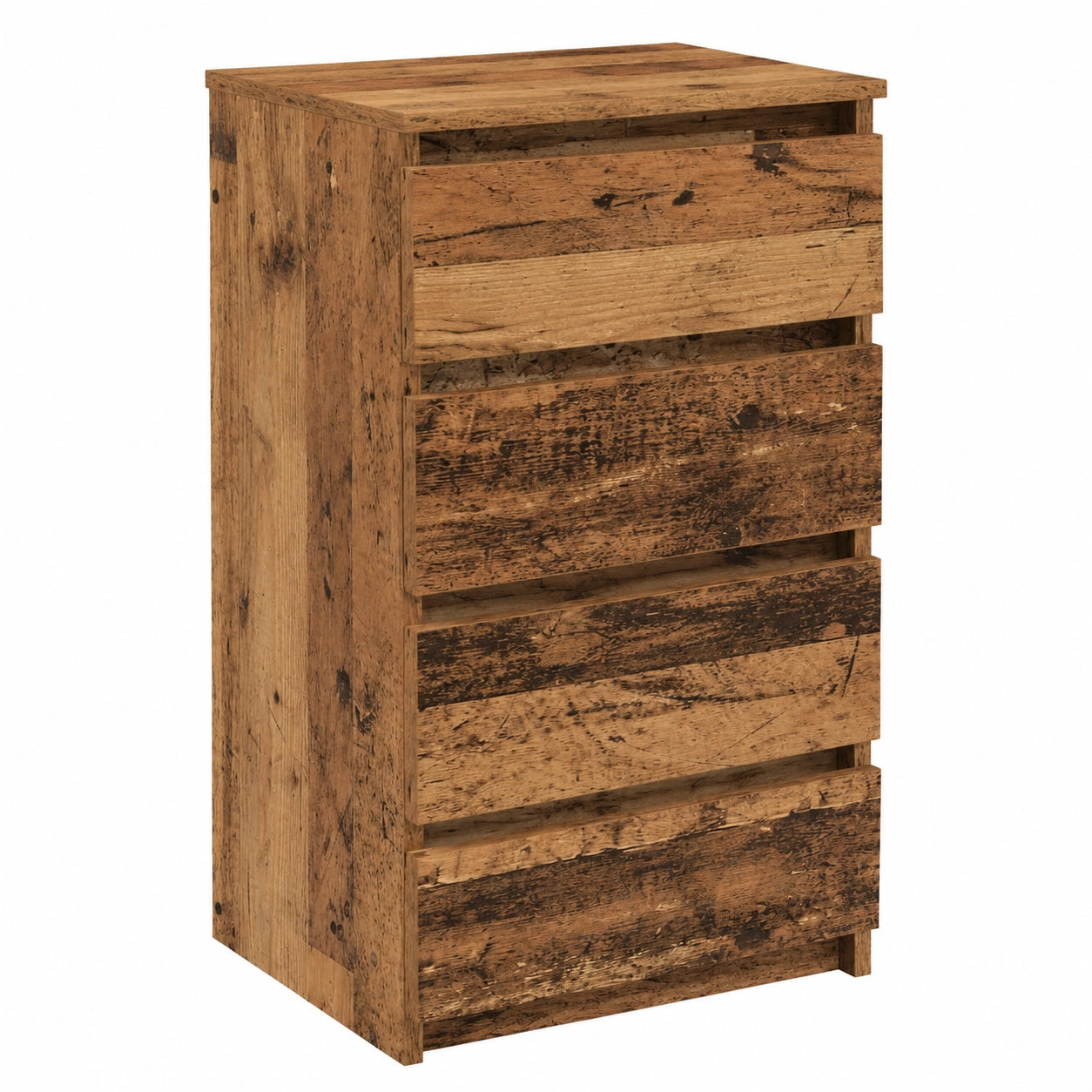 Kommode im Vintage-Stil 38x35x76 cm Holzoptik, Vielseitiger Schrank f¨¹r alle R?ume