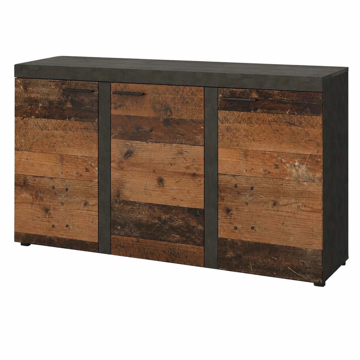 BROMARKT Moderne Sideboard mit Regalen und Stauraum, 148x82 cm, f¨¹r Wohnzimmer und Schlafzimmer, Matera Design